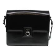 Pre-owned Leather celine-bags Celine Vintage , Black , Dames