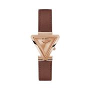 Dameshorloge 34 mm lederen band Gw0548L2 Guess , Brown , Dames