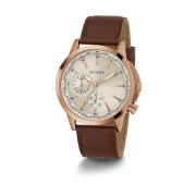 Herenhorloge 44 mm lederen band Gw0540G4 Guess , Brown , Heren