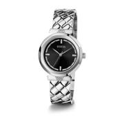 Dames armbandhorloge Gerucht zilver, zwart 34 mm Gw0613L1 Guess , Gray...