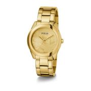 Dames Armbandhorloge Cubed goud 40 mm Gw0606L2 Guess , Yellow , Dames