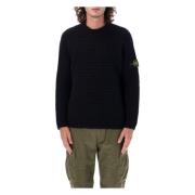 Knitwear Stone Island , Black , Heren