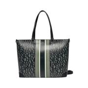 Zwarte Shopper Tas voor Vrouwen Armani Exchange , Black , Dames