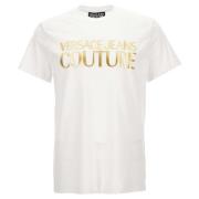 T-shirts en Polos Versace Jeans Couture , White , Heren