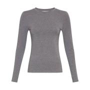 Betrina Lange Mouw Top Moss Copenhagen , Gray , Dames