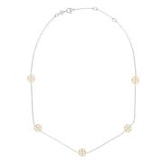 Stijlvolle Messing Ketting Tory Burch , Gray , Dames