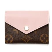 Pre-owned Coated canvas wallets Louis Vuitton Vintage , Brown , Dames