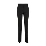 Zwarte Broek met Verborgen Sluiting Via Masini 80 , Black , Dames