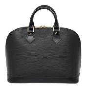 Pre-owned Leather louis-vuitton-bags Louis Vuitton Vintage , Black , D...