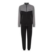 Hoognek Bicolor Trainingspak met Logo Emporio Armani EA7 , Black , Her...