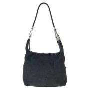 Pre-owned Canvas gucci-bags Gucci Vintage , Black , Dames