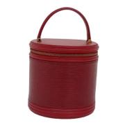 Pre-owned Leather louis-vuitton-bags Louis Vuitton Vintage , Red , Dam...