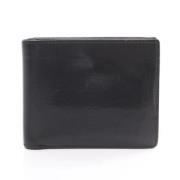 Pre-owned Fabric wallets Hermès Vintage , Black , Heren