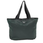 Pre-owned Nylon prada-bags Prada Vintage , Green , Dames