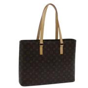 Pre-owned Canvas louis-vuitton-bags Louis Vuitton Vintage , Brown , Da...