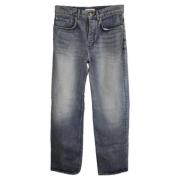 Pre-owned Cotton jeans Balenciaga Vintage , Blue , Dames