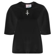 T-shirts en Polos Chiara Ferragni Collection , Black , Dames