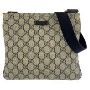 Pre-owned Canvas gucci-bags Gucci Vintage , Gray , Dames