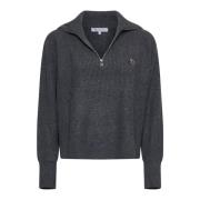 Stijlvolle Sweaters Collectie Maison Kitsuné , Gray , Dames