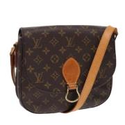 Pre-owned Canvas louis-vuitton-bags Louis Vuitton Vintage , Brown , Da...