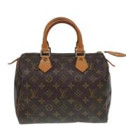 Pre-owned Canvas louis-vuitton-bags Louis Vuitton Vintage , Brown , Da...