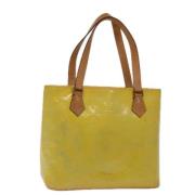 Pre-owned Leather louis-vuitton-bags Louis Vuitton Vintage , Yellow , ...