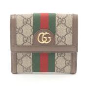 Pre-owned Leather wallets Gucci Vintage , Multicolor , Dames