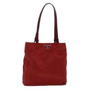 Pre-owned Nylon prada-bags Prada Vintage , Red , Dames