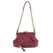 Pre-owned Leather shoulder-bags Marc Jacobs Pre-owned , Red , Dames