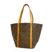 Pre-owned Canvas louis-vuitton-bags Louis Vuitton Vintage , Brown , Da...