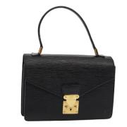 Pre-owned Leather louis-vuitton-bags Louis Vuitton Vintage , Black , D...