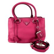 Pre-owned Leather prada-bags Prada Vintage , Pink , Dames