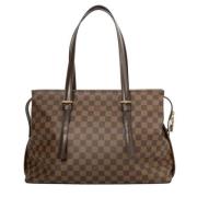 Pre-owned Canvas louis-vuitton-bags Louis Vuitton Vintage , Brown , Da...