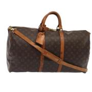 Pre-owned Canvas louis-vuitton-bags Louis Vuitton Vintage , Brown , Da...