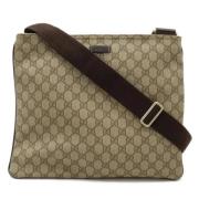 Pre-owned Canvas gucci-bags Gucci Vintage , Beige , Dames