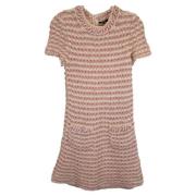 Pre-owned Cotton dresses Chanel Vintage , Pink , Dames