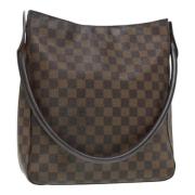 Pre-owned Canvas louis-vuitton-bags Louis Vuitton Vintage , Brown , Da...