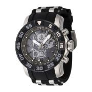 Limited Edition Racing Quartz horloge Invicta Watches , Gray , Heren