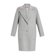 Elegante wollen jas Marina Rinaldi , Gray , Dames