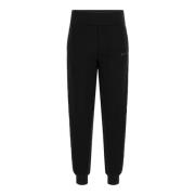 Katoenen Jogger met 4G Logo Banden Guess , Black , Dames