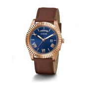 Herenhorloge Kenner bruin, roségoud 42 mm Gw0353G2 Guess , Brown , Her...