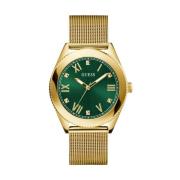 Noble Watch Guess , Yellow , Heren