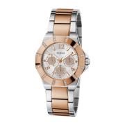 Damesarmbandhorloge Sunray Multifunction roségoud, zilver 36 mm Gw0616...