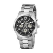 Heren Chronograaf Parker zilver, zwart Gw0627G1 Guess , Gray , Heren