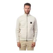 Gewatteerde Herenjas Wit Hugo Boss , White , Heren