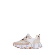 Kleurrijke Moderne Sneakers Voile Blanche , Beige , Dames