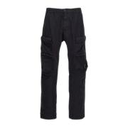 Donkergrijze Cargo Broek C.p. Company , Black , Heren