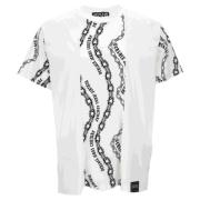 T-shirts en Polos Versace Jeans Couture , White , Heren