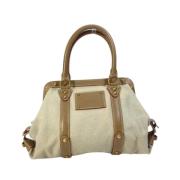 Pre-owned Leather louis-vuitton-bags Louis Vuitton Vintage , Beige , D...