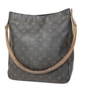 Pre-owned Canvas louis-vuitton-bags Louis Vuitton Vintage , Brown , Da...